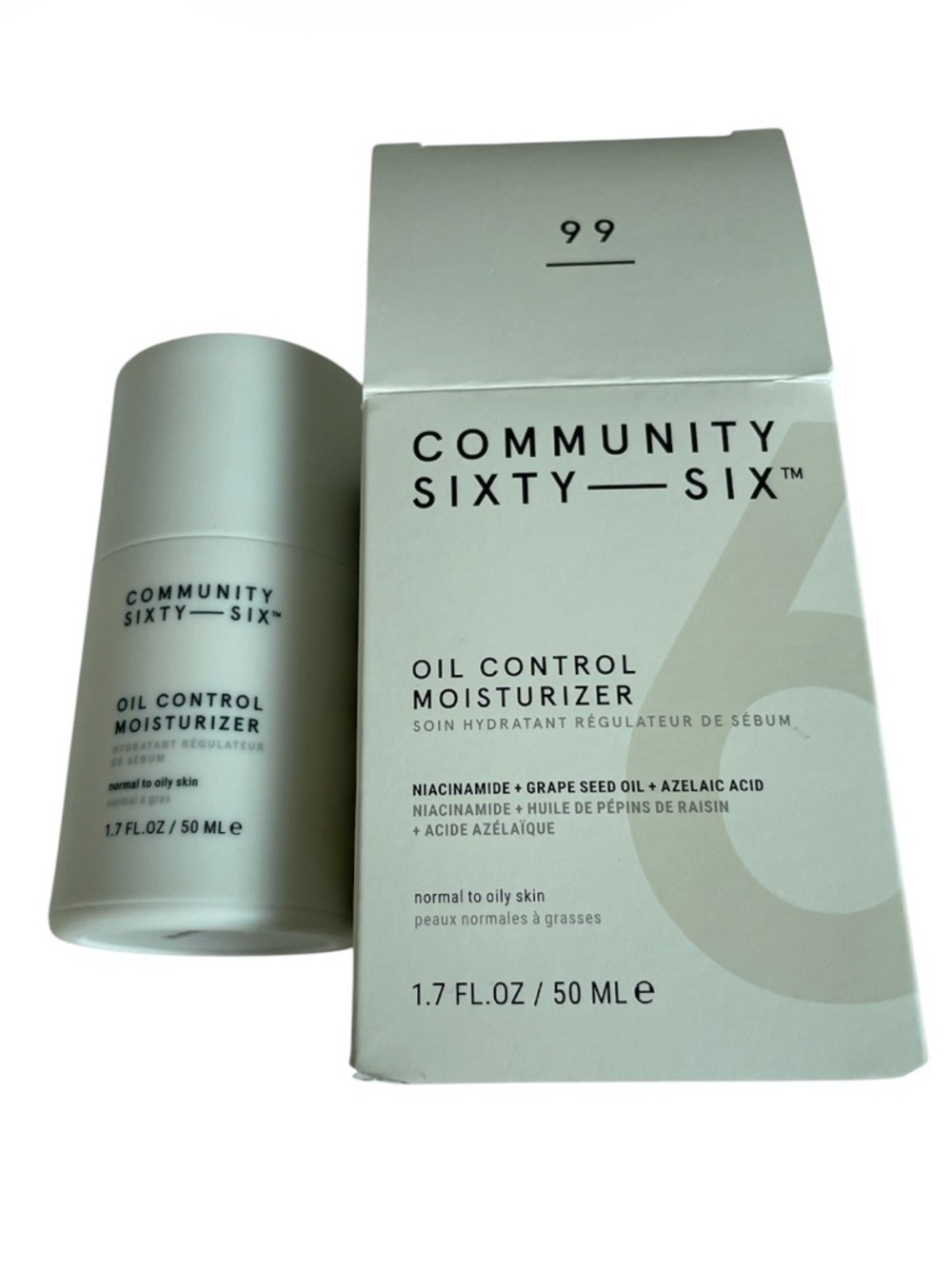 Community Sixty Six Oil Control Moisturizer  1.7 fl oz New in Box